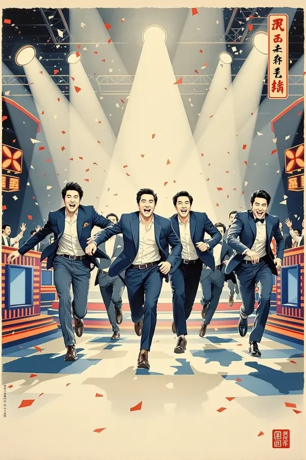 奔跑吧 海报